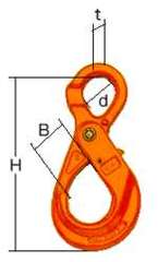 安全ロック付セーフティフック/WPSFBシリーズ
