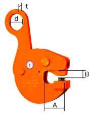 形鋼つり専用クランプ(とんぼ作業可能)/品番  WPAST-05/1